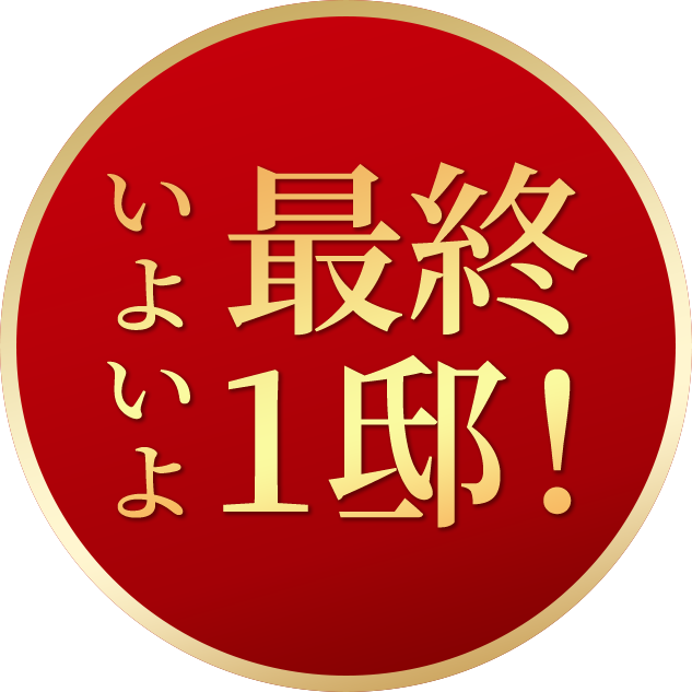 いよいよ最終1邸！